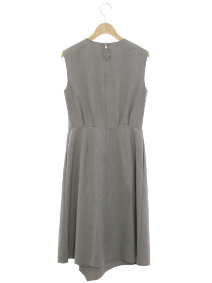 フォクシーニューヨーク ワンピース タキシードラップ 32867 ワンピース 38 グレー ITYMRBBHRR4S
