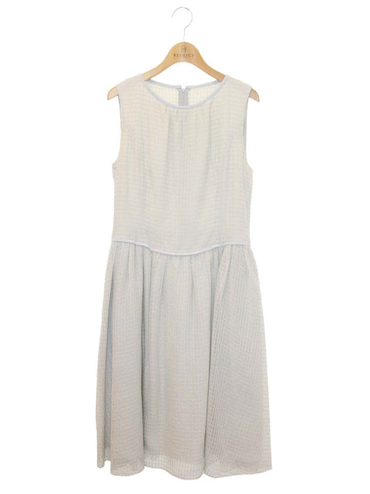 フォクシーブティック Dress Mint Sherbet 36874 ワンピース 40 グレー シルク混 キュプラ ITFNRDDOVTS0