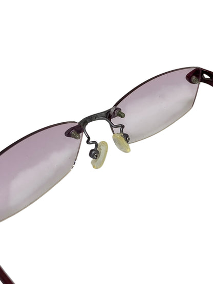 アイアスリート IA-417 メガネ レッド リムレス スクエア ITJ7H20WLSU8