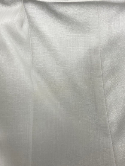 フォクシーニューヨーク Pants Addison 43486 パンツ 38 ホワイト ワイド タック IT09MFCYF62Q