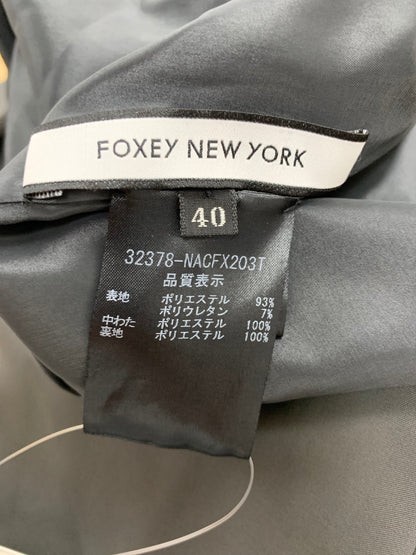 フォクシーニューヨーク レイニークッション コンサバ 32378 コート 40 グレー ITCGJ6CFR64W