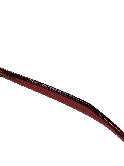 レイバン WAYFARER RB2140F サングラス レッド セルフレーム フルリム ウエリントン ITGR6I28VVSR