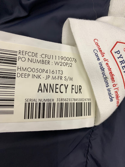 ピレネックス ANNECY HM0050-ANNECYFUR ダウンコート M ネイビー アヌシー  ラクーンファー ITNKV5BK8L6M