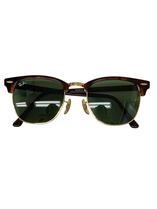 レイバン クラブマスター RB3016 サングラス ブラウン コンビフレーム フルリム ウェリントン ITMV4OJQKDDI