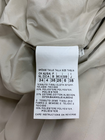 マックスマーラ 10211724 コート 38 ベージュ フード ITSSCN92WKM0