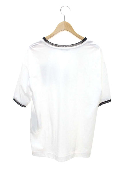 スタジオピッコーネ P959513 カットソー 40 ホワイト アルチビオ ニット ポケット ITS323OFJ86H