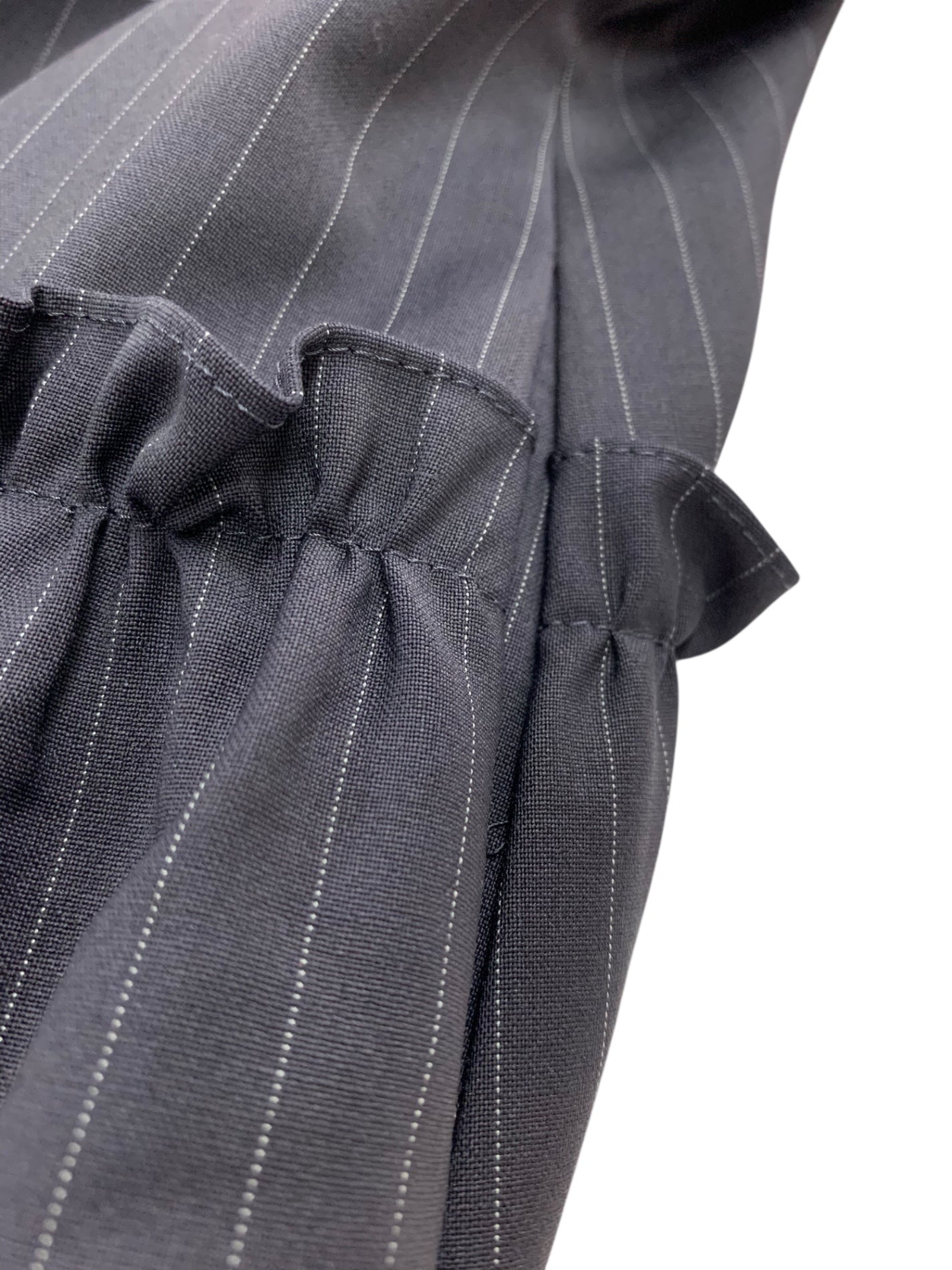 アディアム 42006 ワンピース ネイビー バックジップ ピンストライプ IT814B9F4GHS