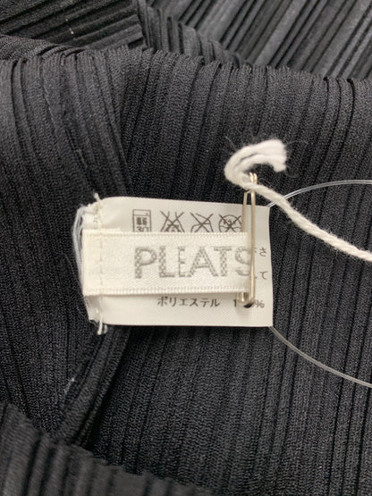 プリーツプリーズイッセイミヤケ PP54-AD362 トップス ブラック オーチューブ IT6KOMF2DWBS