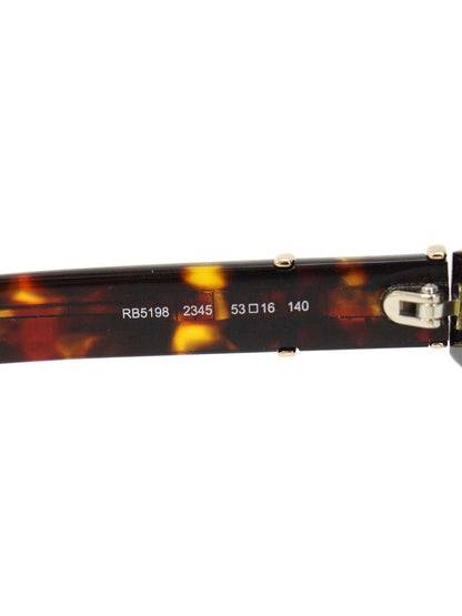 レイバン RB5198 メガネ ブラウン セルフレーム スクエア べっ甲柄 2345 IT4DFDVCSNPO