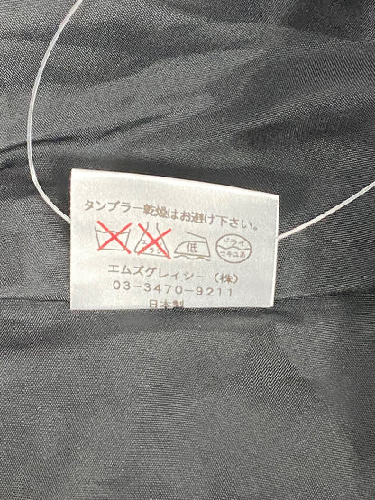 エムズグレイシー 727103 スカート 40 ブラック タック バルーン ITUM1X1673M6