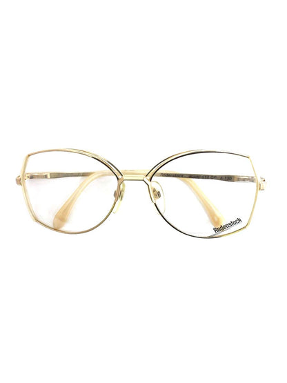 ローデンストック Exclusiv 618 メガネ ゴールド メタルフレーム ボストン ITZV3H09PQ44 【SALE】