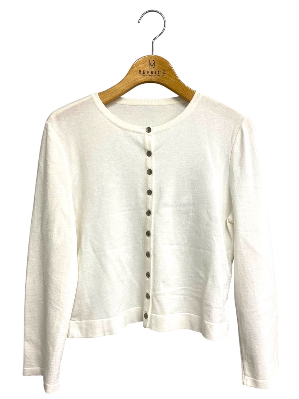 フォクシーブティック Vitamin Cardigan 34814 カーディガン 40 ホワイト ITTH16TQ83L6
