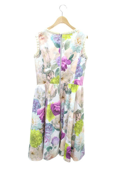 ランバンオンブルー 3934332 ワンピース 38 マルチカラー フラワープリント ITQR6E73N5Z9