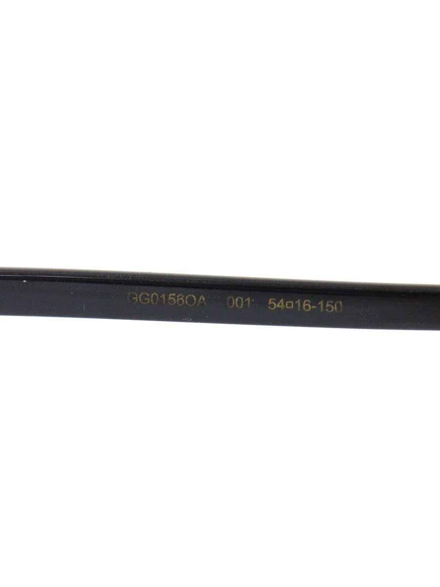 グッチ GG0156OA メガネ 眼鏡 ブラック セルフレーム フルリム ウェリントン ITCWM7YH438E