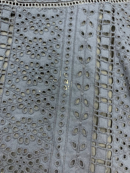 フォクシーブティック Provence 45167 ブラウス 38 ネイビー レース プロヴァンス ITKAA1NUCXUI