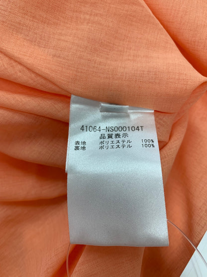 フォクシーニューヨーク Elegance Hem Dress 41064 ワンピース 40 オレンジ 2022年増産品 ITXGMF3KCL02