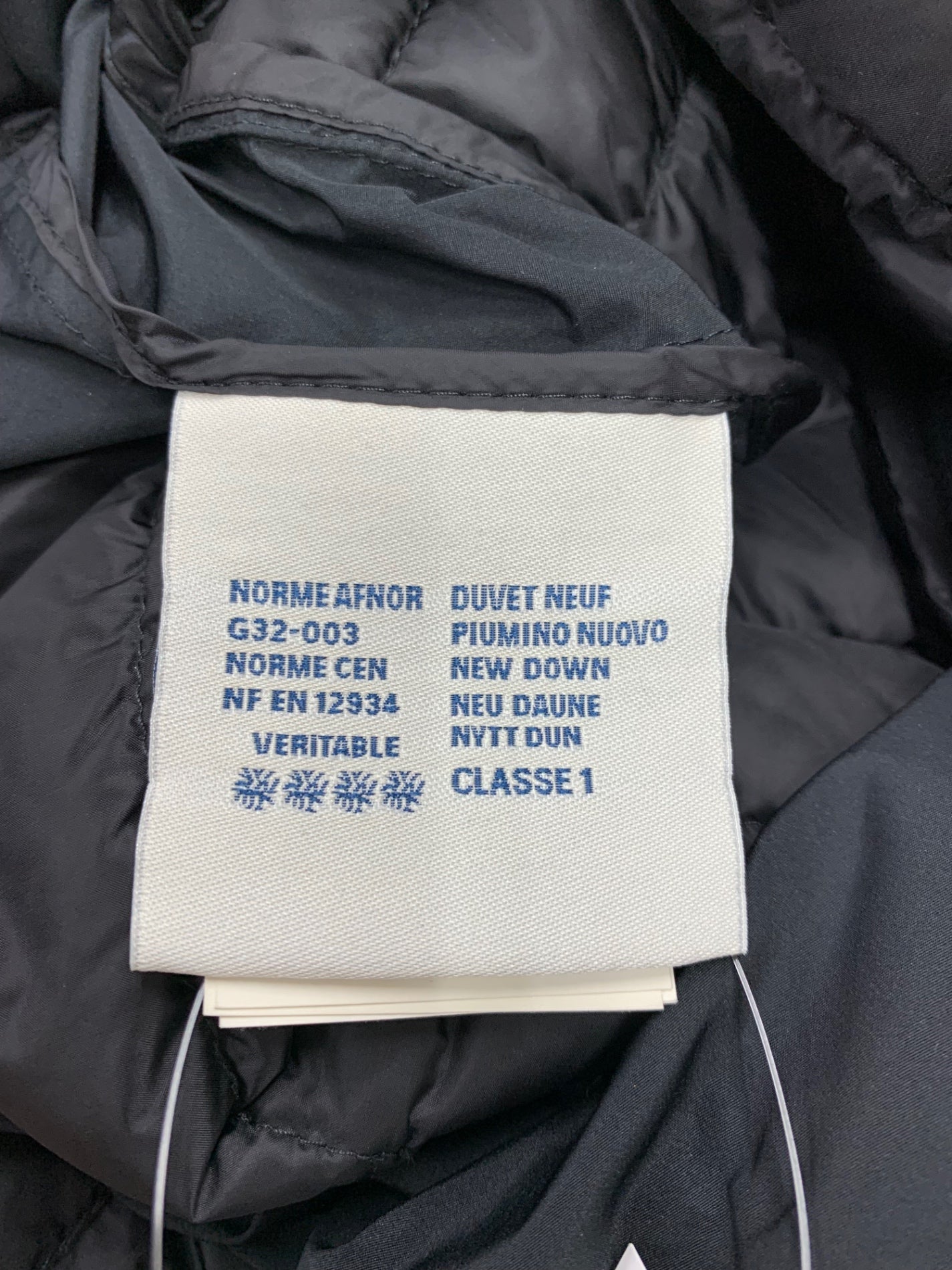 モンクレール MAGLIONE TRICOT CARDIGAN A20939470200 ダウンジャケット XS ブラック ダウン ダブルジップ IT5BDC3CDD2L