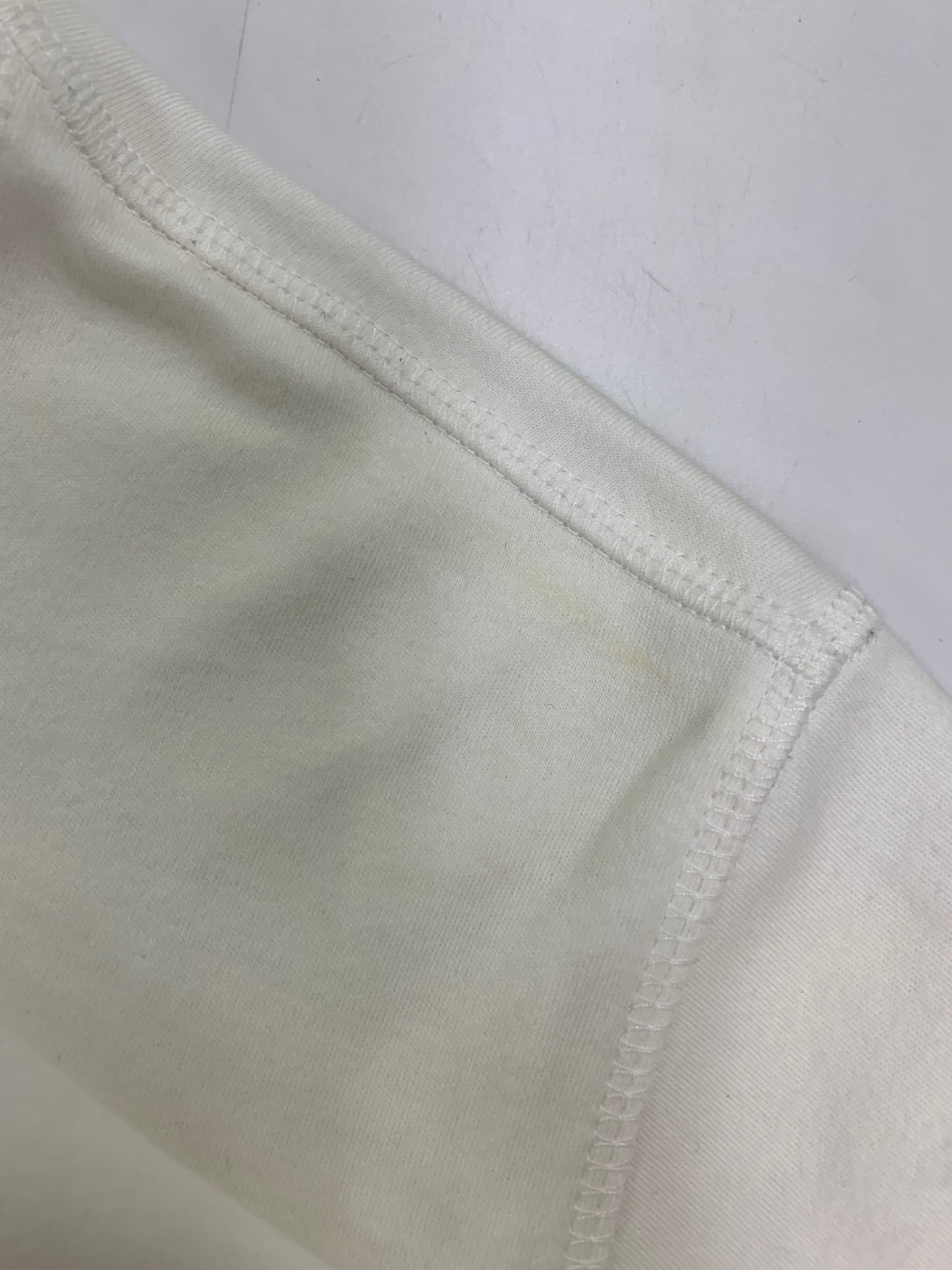 オフホワイト OWAA090S21JER003 Tシャツ XS ホワイト ロゴ ショート丈 IT1Q238SIAPK