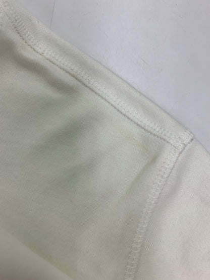 オフホワイト OWAA090S21JER003 Tシャツ XS ホワイト ロゴ ショート丈 IT1Q238SIAPK
