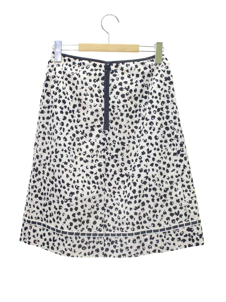 トゥービーシック W5S55-736-05 スカート 38 アイボリー 刺繍 ITIRWEWN94N4