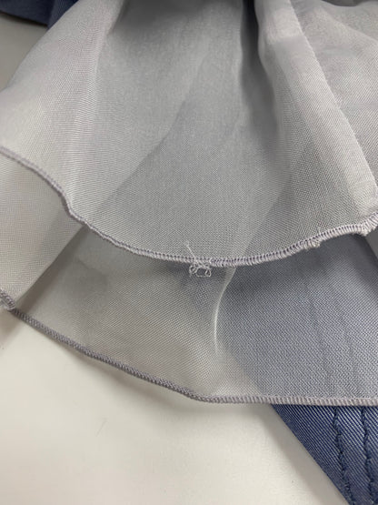 トッカ YA0075 スカート 0 ブルー ステッチ チュール ITGCFIAEEBJC