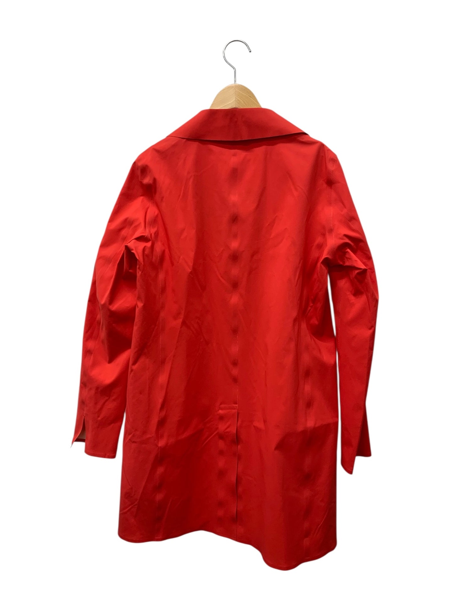 ヘルノ IM0035D 19289 6012 ステンカラーコート 42 レッド ナイロン IT0MC881M434