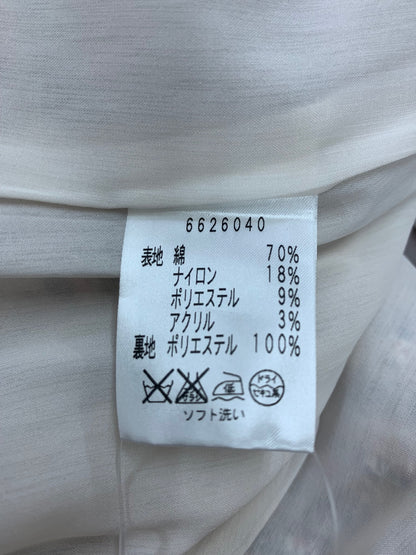 ルネ 6626040 ワンピース 36 レッド ツイード フロントジップ ITL3AL8NY8XK