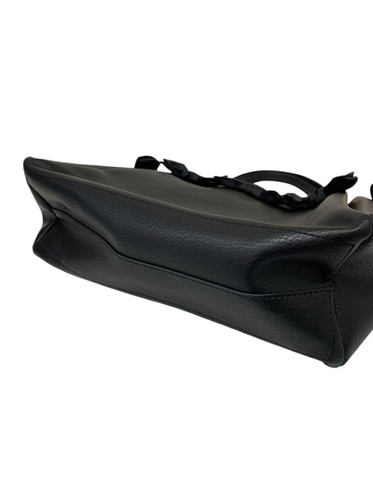 エムズグレイシー リボン付きトート 094516 トートバッグ ブラック リボン ITZUOL96TQDQ