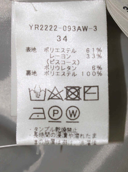 ヨリ ハンサムスラックス YR2222-093AW パンツ 34 グレー IT1XS4KX3LN4 【SALE】