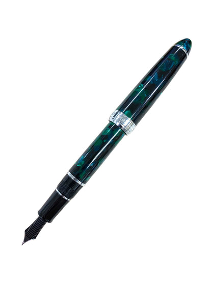 セーラー 万年筆 プロフィット モザイク グリーン M 14K 585 IT2T8XUGHK1L