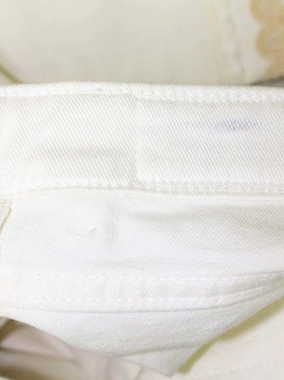 ウィークエンドマックスマーラ 51311071 パンツ 40 ホワイト ストレート タッセル ITL8R5J75NMY