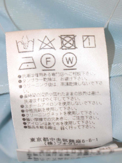 フォクシーニューヨーク 40607 スカート 38 ブルー Skirt Waterproof ITRU8B3E1EIS
