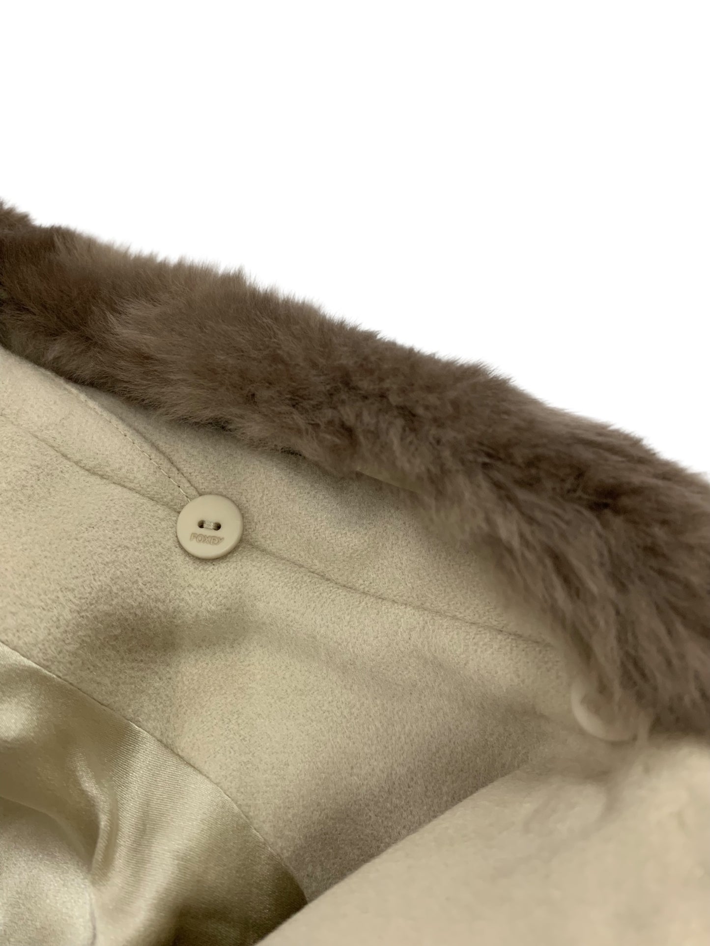 フォクシーブティック Coat Noisette 36160 コート 38 ベージュ ヌートリアファー ITQV2D2INVY8