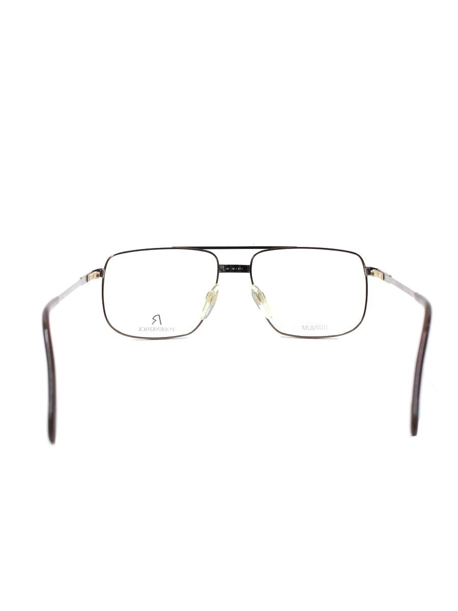 ローデンストック Exclusiv 779 メガネ ブラウン メタルフレーム スクエア IT5ATDO84BEN