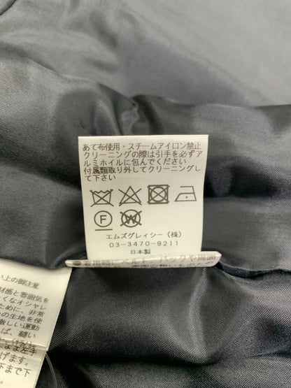 エムズグレイシー 511114 ワンピース 38 グレー リボン センタージップ ITNH1TIRUVGX