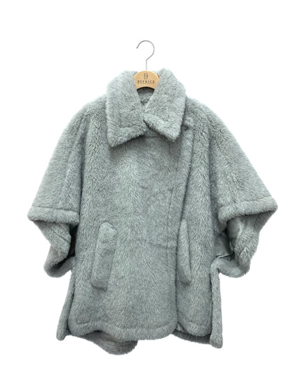 マックスマーラ テディベア 24247362026 ポンチョ グレー アルパカ IT0BW027EAOS