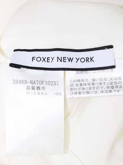 フォクシーニューヨーク Blouse Flounce Petal 39469 ブラウス 40 ホワイト IT0I211I35F8
