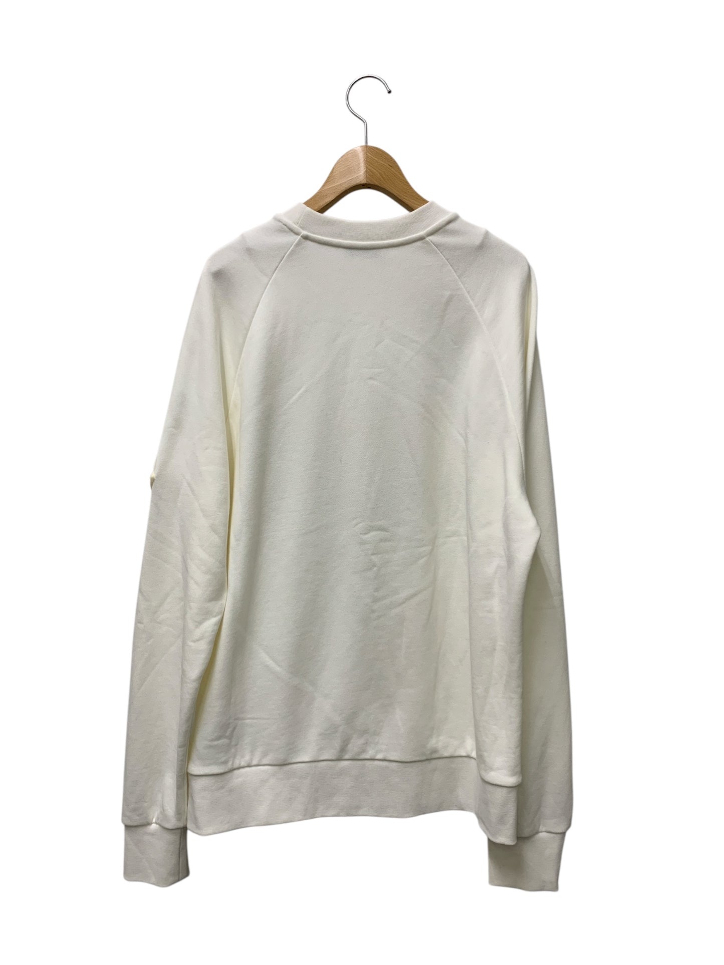 モンクレール MAGLIA GIROCOLLO SWEATSHIRT F20918G77100 8098U トレーナー M ホワイト IT7ZL2IRBGI4