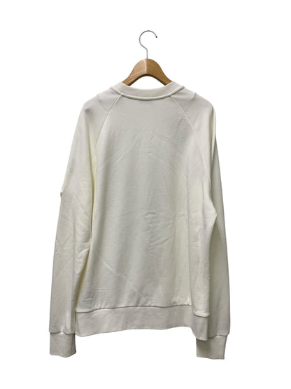 モンクレール MAGLIA GIROCOLLO SWEATSHIRT F20918G77100 8098U トレーナー M ホワイト IT7ZL2IRBGI4
