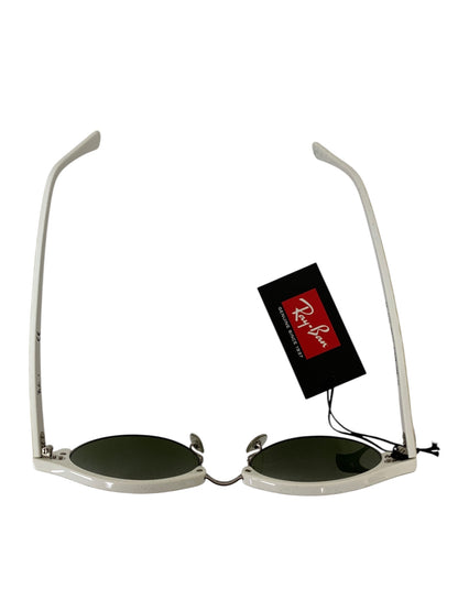 レイバン RB4246 サングラス ホワイト コンビフレーム フルリム ボストン IT01JR03KF0S