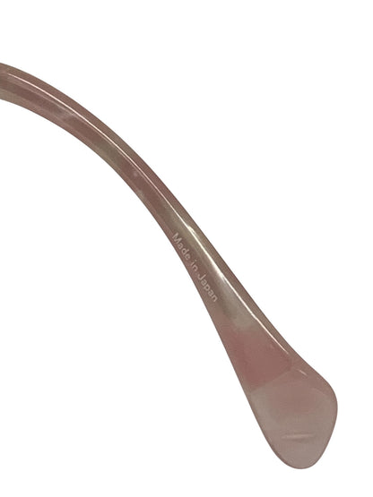 ラインアートシャルマン XL1093　 メガネ ピンク マーブル柄 ラインストーン ITYWN6WDQ97G 【SALE】