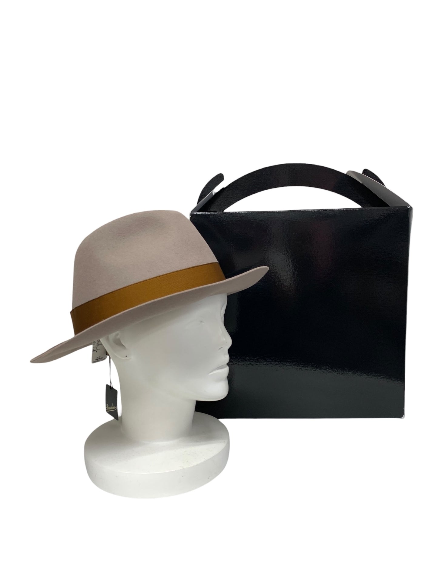 ボルサリーノ QUALITA SUPERIORE アネッロ ミディアムブリム 2321143360 ハット ベージュ クオリタ スーペリオーレ ラビットファー サイズ62 ITTHHWB7OE6K