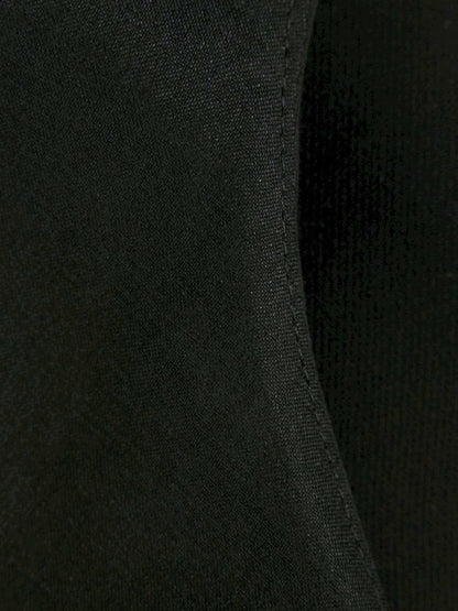 フォクシーニューヨーク Tuck＆Gather Dress 38985 ワンピース 42 ブラック フリル ITGYVBU3CZ44