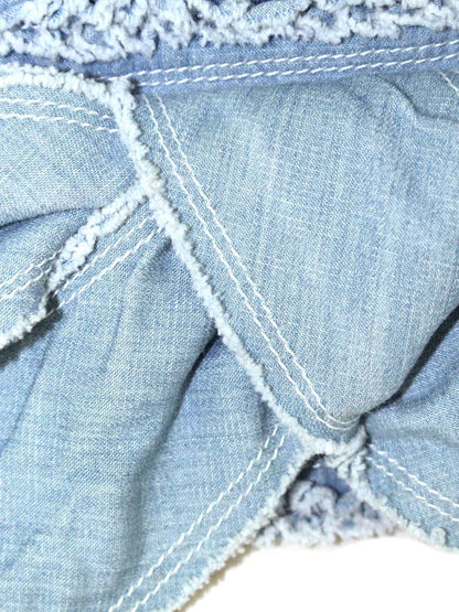 エムズグレイシー Zip Denim Jacket 914121 ジャケット 38 ライトブルー デニム調 ITG9MFNHTIJ4