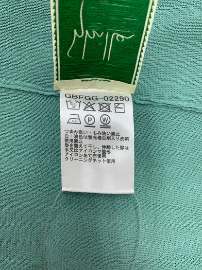 シビラ GBFGG-02290 ニット M グリーン ノースリーブ 変形ネック ITXF50LORWKI