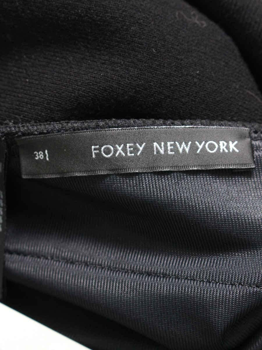 フォクシーニューヨーク ワンピース アメリー 31709 ワンピース 38 ブラック ITXYL0IHPLMW