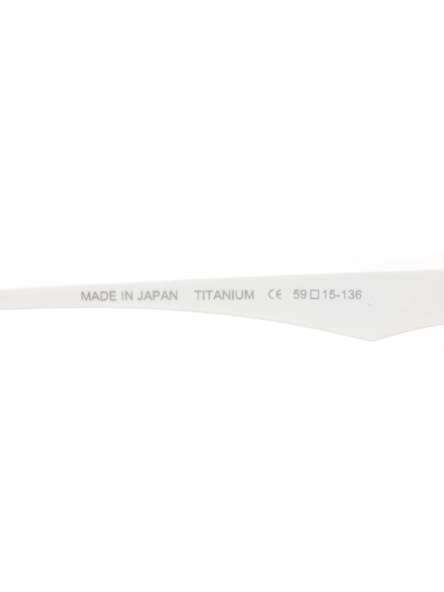 サムライ翔 ビジネスライン 智 SS-T112 LTD メガネ ホワイト 限定カラー メタルフレーム フルリム スクエア ITJO6XUW0G8E