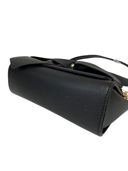 エムズグレイシー 774526 ショルダーバッグ ブラック リボン フェイクレザー ITNKJ66DYPES