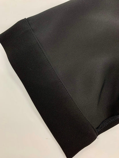 ヨーコチャン YCD-223-877 ワンピース F ブラック スリットライン コンフォータブル ドレス IT3IQ88SPQCQ