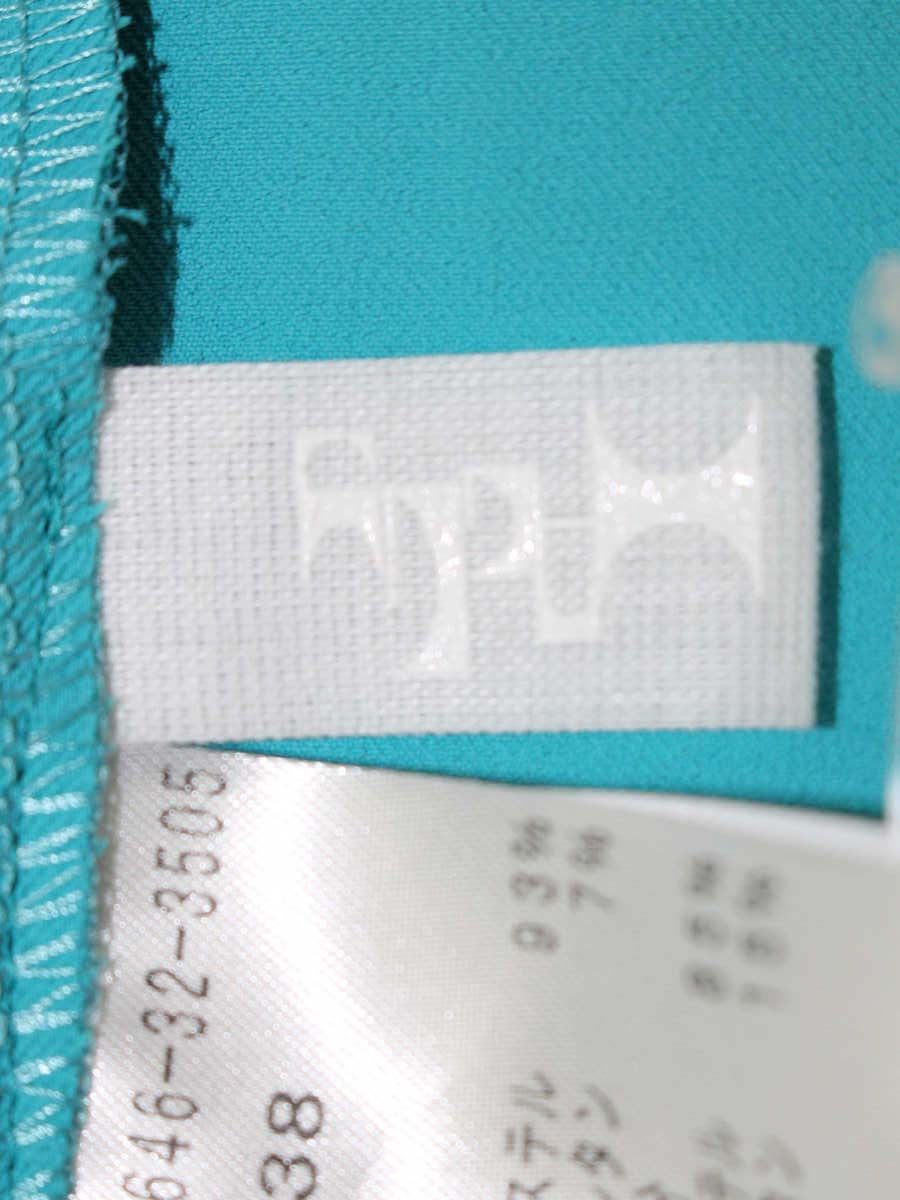 オフスタイル Jolie 151-646-32-3505 パンツ 38 グリーン テーパード ITNIYGF3LNJ8 【SALE】